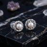 Fresh water pearl earrings