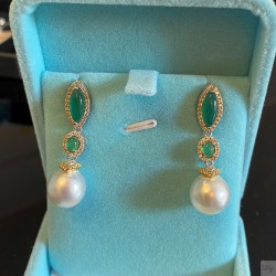 925 silver South Sea Pearl Earrings SEP625