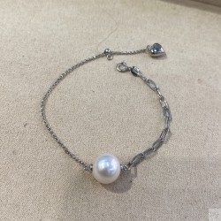 925 Silver Fresh Water Pearl bracelet SBP11437