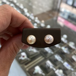 925 Silver Akoya Pearl Earrings SEP702