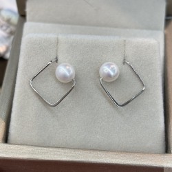 925 Silver Fresh Water Pearl Earrings SEP758