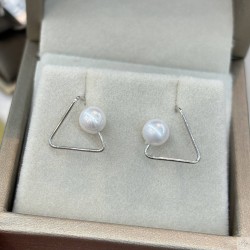 925 Silver Fresh Water Pearl Earrings SEP759