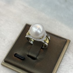 925 Silver Fresh Water pearl Ring SR1459