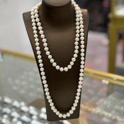 925 Silver Fresh Water pearl Necklace SN5890