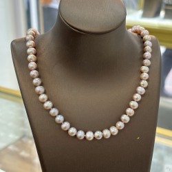 925 Silver Fresh Water pearl Necklace SN5895
