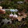 Fresh water pearl earrings
