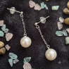 Fresh water pearl earrings