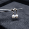 Fresh water pearl earrings