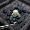 Fresh water pearl ring